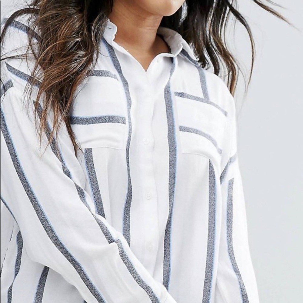 ASOS stripe blouse. Great condition!